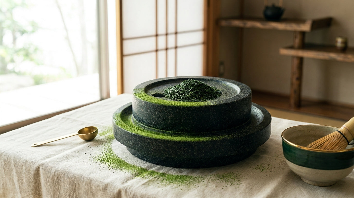 How Matcha Is Made: From Shade-Growing to Stone Grinding