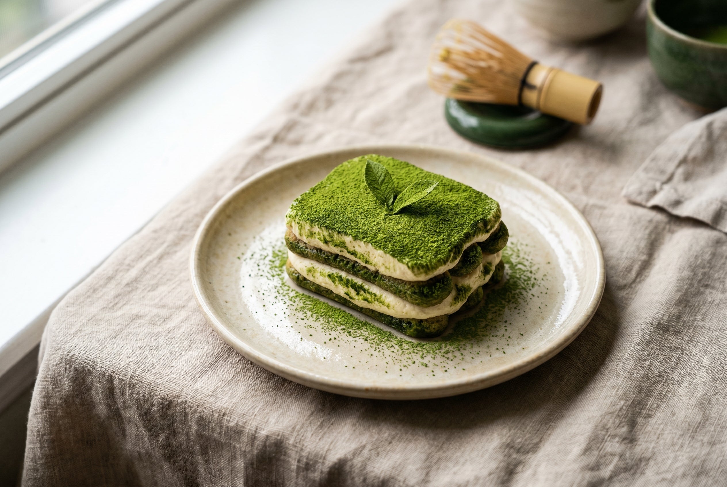 Matcha Tiramisu: A Japanese Twist on the Italian Classic