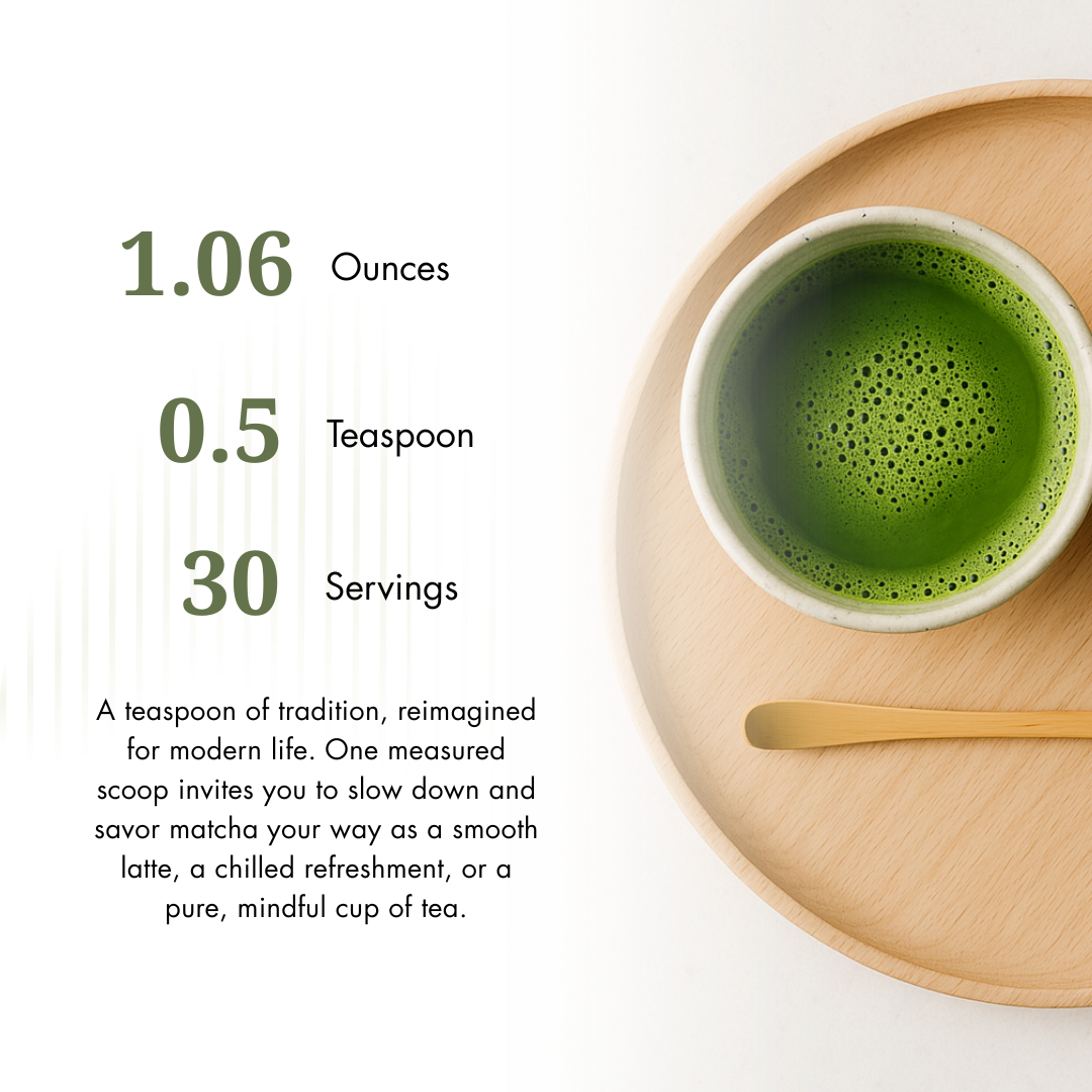 Organic Nippon Matcha 1.06 oz (Matcha Subscription Get 25% OFF)