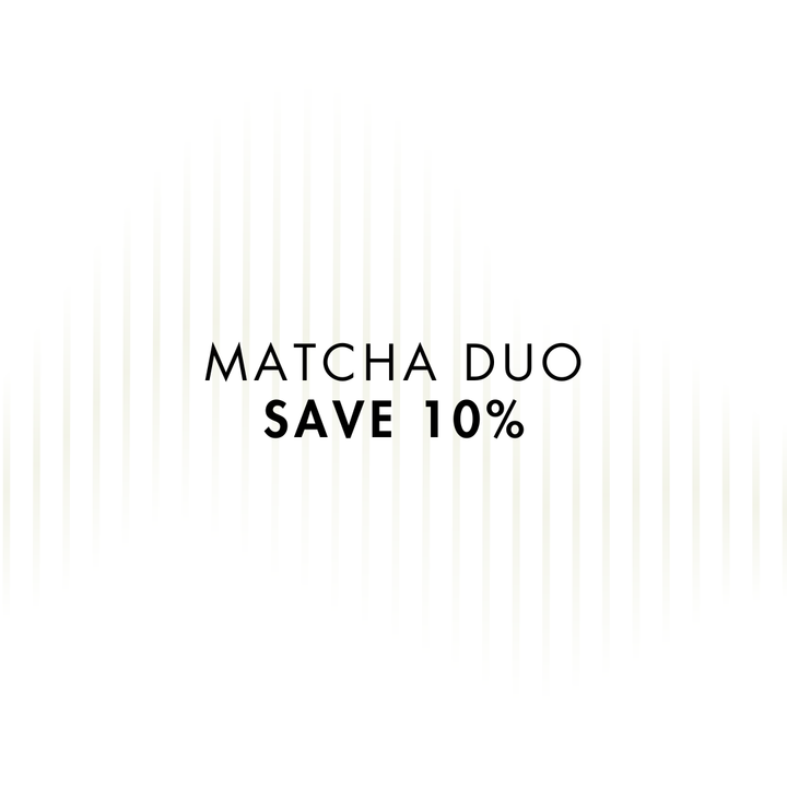 Nippon Matcha Duo — two tins of organic ceremonial-grade matcha from Uji, Kyoto — product tin close-up