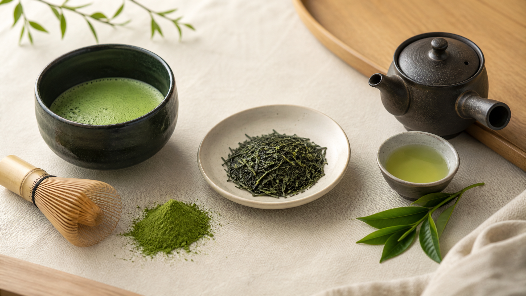 Matcha vs Sencha vs Gyokuro: Japanese Green Teas Compared
