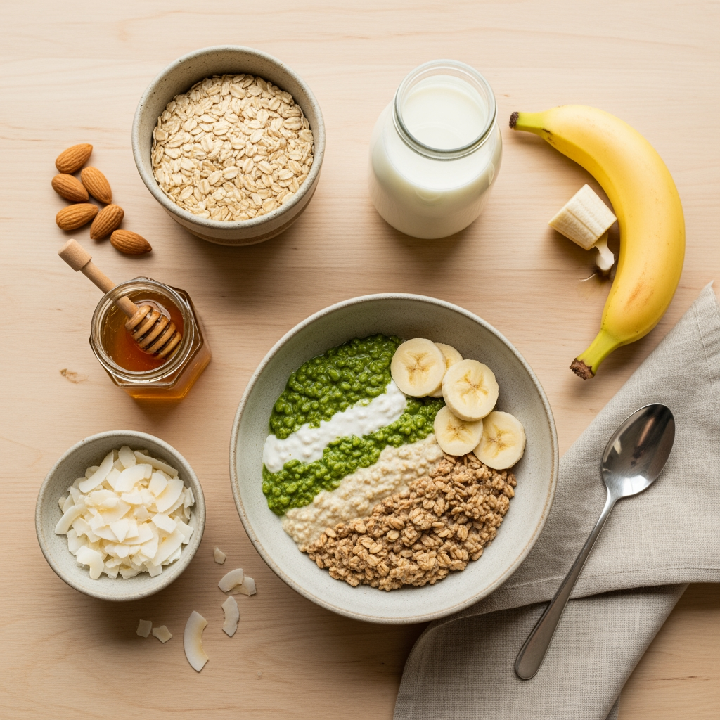 Matcha Overnight Oats: 5-Minute Prep, Zero Cooking