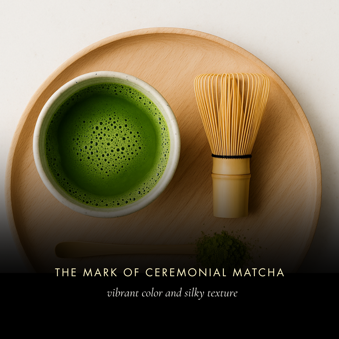 Nippon Matcha 3.53oz tin — organic ceremonial-grade matcha from Uji, Kyoto — preparation and serving — Nippon Matcha