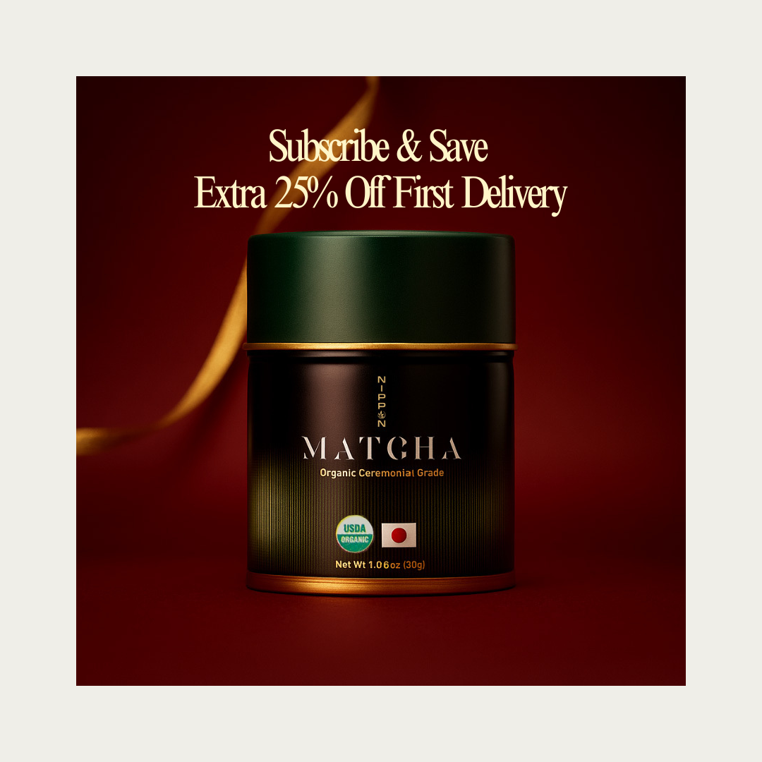 Organic Nippon Matcha 1.06 oz (Matcha Subscription Get 25% OFF)